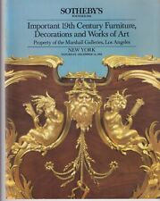 Importantes decoraciones y obras de arte de muebles del siglo XIX de Sotheby's Nueva York segunda mano  Embacar hacia Argentina