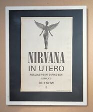 Usado, Nirvana -In Utero Original UK Press Advert 1993 comprar usado  Enviando para Brazil