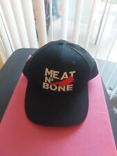 Boné caminhoneiro Meat N' Bone chapéu preto autoridade portuária 100% algodão malha poliéster   comprar usado  Enviando para Brazil
