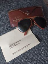 Óculos de sol vintage Ray-Ban Bausch & Lomb BL couro B15 comprar usado  Enviando para Brazil