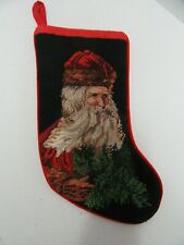 Needlepoint christmas stocking for sale  Veneta
