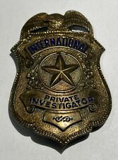 private investigator badge for sale  Marlboro
