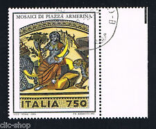 Italia francobollo artistico usato  Prad Am Stilfserjoch