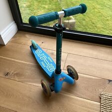 Used, Kids Mini Micro Scooter Aqua for sale  Shipping to South Africa