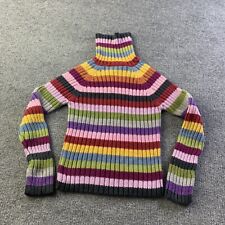 Suéter de cuello de tortuga mediano recortado mediano multicolor para mujer Next Era segunda mano  Embacar hacia Argentina