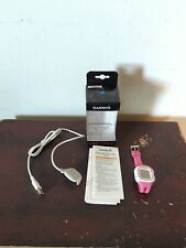 Relógio de corrida Garmin Forerunner 10 GPS rosa branco com cabo de carregamento comprar usado  Enviando para Brazil