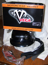 CAPACETE DE MOTOCICLETA VEGA XTA TOURING tamanho S Preto Novo na caixa 760-012 + Escudo, usado comprar usado  Enviando para Brazil