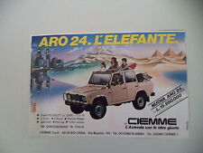 Usado, advertising Pubblicità 1985 FUORISTRADA ARO 24 CIEMME comprar usado  Enviando para Brazil
