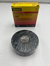 3M Scotch Black Linerless Rubber Splicing Tape 1-1/2 in x 30 Ft 1 Roll 130C for sale  Shipping to South Africa