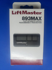 893MAX 3 Button LiftMaster Visor Remote Control Garage Door Opener, used for sale  Shipping to South Africa