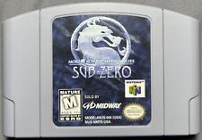 Mortal Kombat Mythologies: Sub-Zero N64 (Nintendo 64, 1997) Autêntico Muito Bom Estado Testado comprar usado  Enviando para Brazil