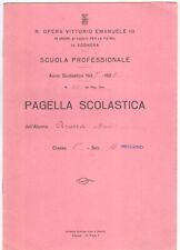 Pagella scolastica 1927 usato  Udine