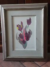 Dipinto acrilico tulipani usato  Valenza