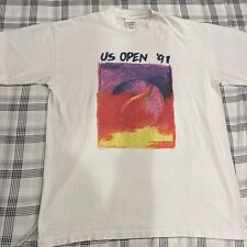Camiseta de tenis vintage 1991 USTA para hombre grande USTA segunda mano  Embacar hacia Argentina