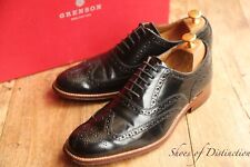 Grenson black leather for sale  SUTTON COLDFIELD