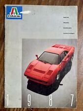 Catalogo italeri 1987 usato  Genova