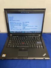 Vintage IBM Lenovo ThinkPad T400 14" Laptop Intel core 2 duo 2.26 ghz 2GB/NO HDD for sale  Shipping to South Africa