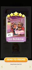 Monopoly Go! 5🌟 Stickers Set 21- La Bohème (READ DESCRIPTION) for sale  Shipping to South Africa