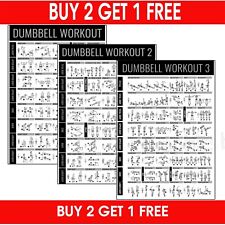 Dumbbell gym workout for sale  LONDON