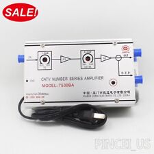 7530BA 220V CATV amplificador de señal cable amplificador para edificios señales analógicas segunda mano  Embacar hacia Argentina