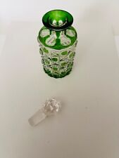 Kristallflasche grün durchsic gebraucht kaufen  Gummersbach