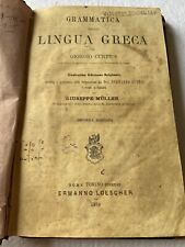 Lingua greca giorgio usato  Milano