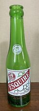 Botella de Soda ACL Esquire Botella Verde con Etiquetado Blanco y Rojo segunda mano  Embacar hacia Argentina