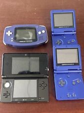 Working Collection: 2 Nintendo Game Boy Advance SP, Gameboy Advance, And 3Ds for sale  Shipping to South Africa