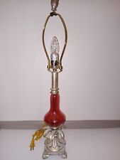pink lamp silver shade for sale  Cumming