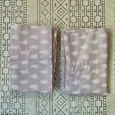 Fundas de almohada estándar percal de lavanda lila 100 % algodón cachemira  segunda mano  Embacar hacia Argentina