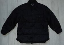 Armani Jeans UK38 EU48 100% Goose Down Męska czarna kurtka płaszcz na sprzedaż  PL