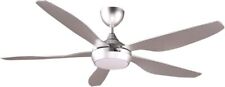 Usado, reiga Smart Wi-Fi Deckenventilator mit dimmbarer LED  Ceiling Fan 137 cm Silber comprar usado  Enviando para Brazil