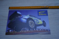 Oryginal Card 2007 Solberg Pons Prevot postcard cartolina Subaru Impreza 07 WRC, używany na sprzedaż  PL