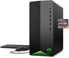 Computador desktop para jogos HP Pavilion, AMD Ryzen 5 5600G, 16G, 1TB, AMD RX5500 comprar usado  Enviando para Brazil