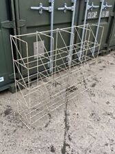 Vintage Mid Century Industrial Metal Wall Shelving Unit / Storage  / Display for sale  Shipping to South Africa