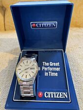 Vintage Citizen Eagle 7 Relógio Masculino Automático Data do Dia Mostrador Prata SS Japão comprar usado  Enviando para Brazil