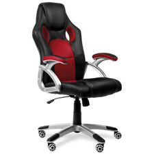 Chaise de bureau ergonomique, chaise gaming, design sportif, tissu 3D, rouge d'occasion  Istres
