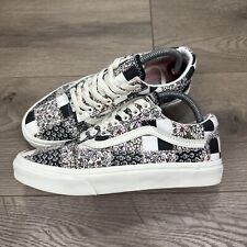 VANS Old Skool Patchwork Floral Negro Blanco Rosa Top Bajo Zapatos Para Hombre 6.5 Mujer 8 segunda mano  Embacar hacia Argentina