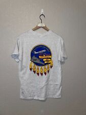 1997 Vintage United States Air Force 50th Anniverary 552 ACW AWACS Gray Shirt VT for sale  Shipping to South Africa