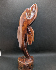 Wood dolphin figurine for sale  Sioux Falls