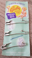 safety nappy pins for sale  WELLINGBOROUGH