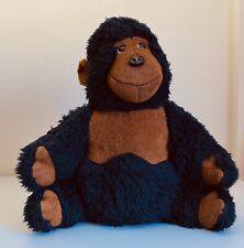Vintage 1980’s Animal Fair Large 20” Stuffed Plush Toy Gorilla Black and Brown. for sale  Shipping to South Africa