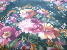 Curtain floral fabric for sale  BIDEFORD