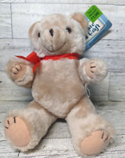 Vintage WALMART Dept 44  Tan Teddy Bear Jointed Stuffed  Plush TAG Create Craft, used for sale  Shipping to South Africa
