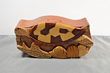 Vintage wooden turtle for sale  Petal