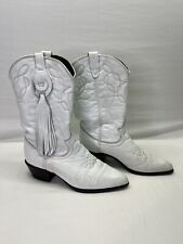  Botas de Vaquero Blancas Súper Lindas con Tacón - Talla 6 Zapatos Usados 🙂 🙂 🙂, usado segunda mano  Embacar hacia Argentina