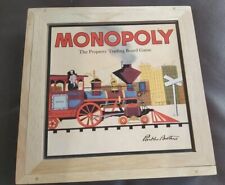 Monopoly nostalgia wooden for sale  DUNBAR