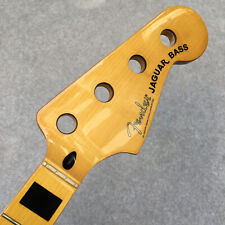 JAGUAR Bass Guitar neck Fender 20 frets one piece maple wood Used  for sale  Shipping to Canada