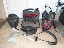 TIPPMANN GRYPHON PAINTBALL GUN+HOPPER+2 FACE MASK+COMPRESSED AIR TANK+GUNCLEANER for sale  Shipping to South Africa