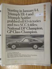 Triumphadv advertisement 1965 for sale  Utica